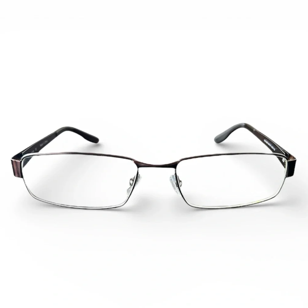 NASCAR NCO 1002 Unisex Eyeglasses Frames BWN DT 55•17•135 Rectangular Wire Rim - Picture 3 of 15